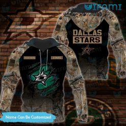 Custom Dallas Stars Hoodie 3D Ripped Logo Dallas Stars Gift