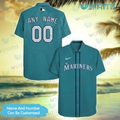 Custom Mariners Hawaiian Shirt Summer Beach Seattle Mariners Gift