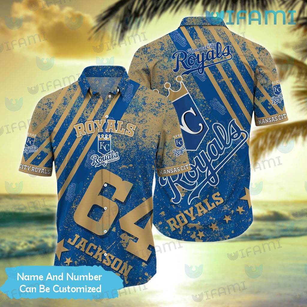 Custom Royals Hawaiian Shirt Grunge Pattern Kansas City Royals Gift -  Personalized Gifts: Family, Sports, Occasions, Trending