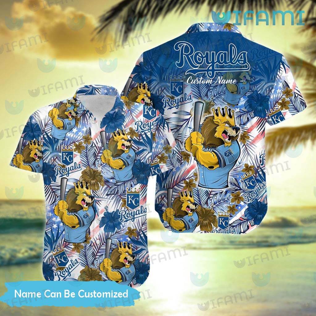 Kansas City Royals MLB Hawaiian Shirt Custom Name,Aloha Shirt - Ingenious  Gifts Your Whole Family