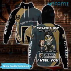 Custom Vegas Knights Hoodie 3D Amched I Keel You Vegas Golden Knights Gift