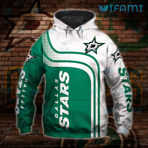 Dallas Stars Hoodie 3D Dot Pattern Dallas Stars Gift