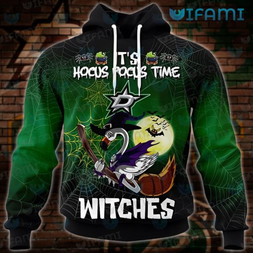 Dallas Stars Hoodie 3D Flamingo Witches Hocus Pocus Dallas Stars Gift