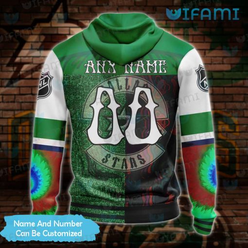 Dallas Stars Hoodie 3D Grateful Dead Bears Custom Dallas Stars Gift