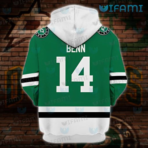 Dallas Stars Hoodie 3D Jamie Benn 14 Dallas Stars Gift