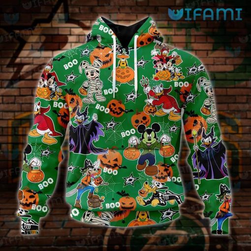 Dallas Stars Hoodie 3D Mummy Mickey Mouse Friends Halloween Dallas Stars Gift