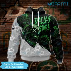 Dallas Stars Hoodie 3D Skull Graphic Design Custom Dallas Stars Gift