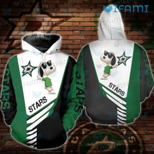 Dallas Stars Hoodie 3D Snoopy Sunglasses Dallas Stars Gift