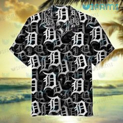 Detroit Tigers Hawaiian Shirt Logo Pattern Detroit Tigers Gift