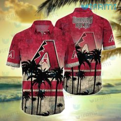 Diamondbacks Hawaiian Shirt Coconut Tree Arizona Diamondbacks Gift