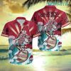 Diamondbacks Hawaiian Shirt Grateful Dead Skeleton Surfing Arizona Diamondbacks Gift