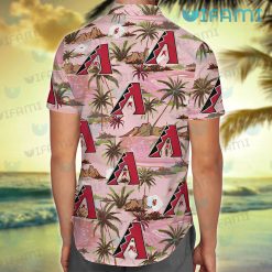 Diamondbacks Hawaiian Shirt Island Pattern Arizona Diamondbacks Gift