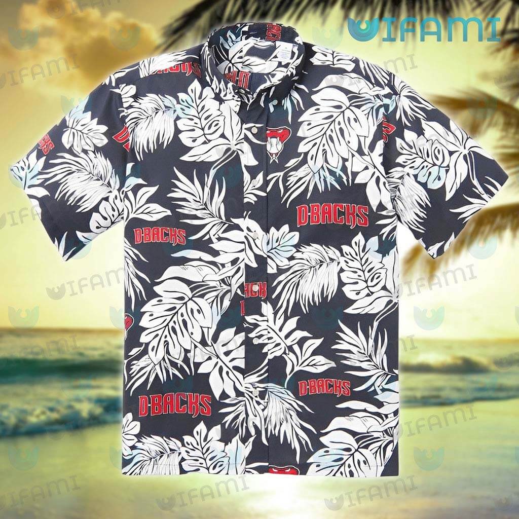 Diamondbacks Hawaiian Shirt Island Pattern Arizona Diamondbacks