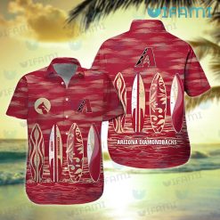Diamondbacks Hawaiian Shirt Surfboard Summer Beach Arizona Diamondbacks Gift