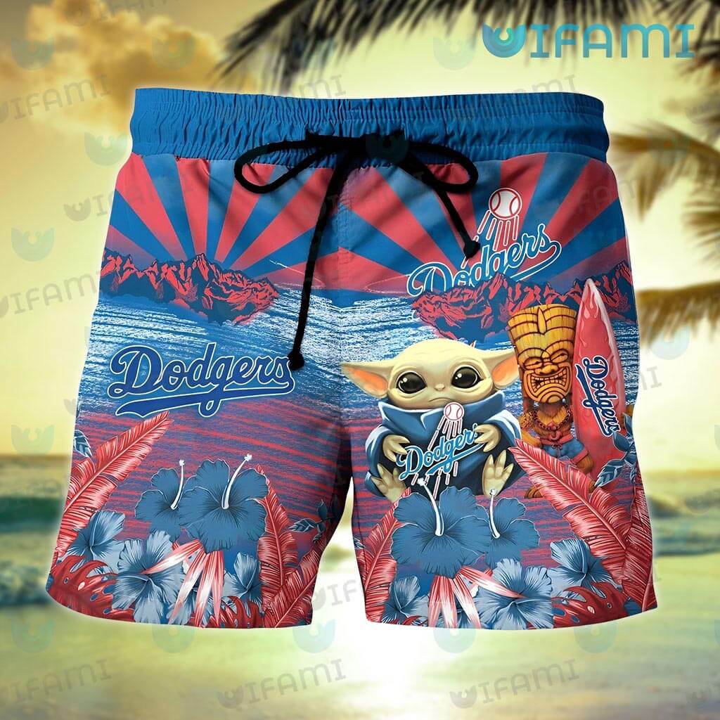 Los Angeles Dodgers Baby Yoda Hawaiian Shirt And Shorts Best Gift