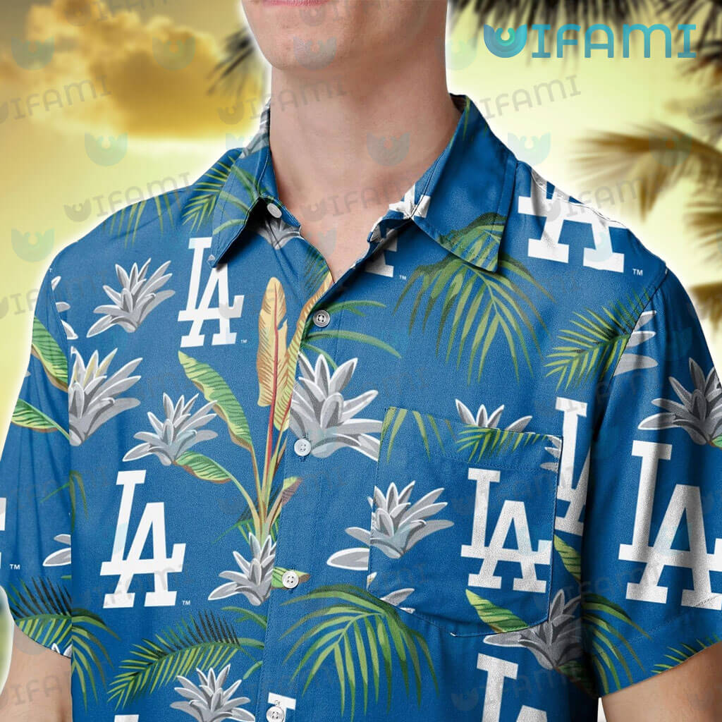 Summer Aloha MLB Los Angeles Dodgers Hawaiian Shirt Beach Gift For Dad