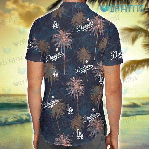 Dodgers Hawaiian Shirt Baseball Coconut Tree Los Angeles Dodgers Gift