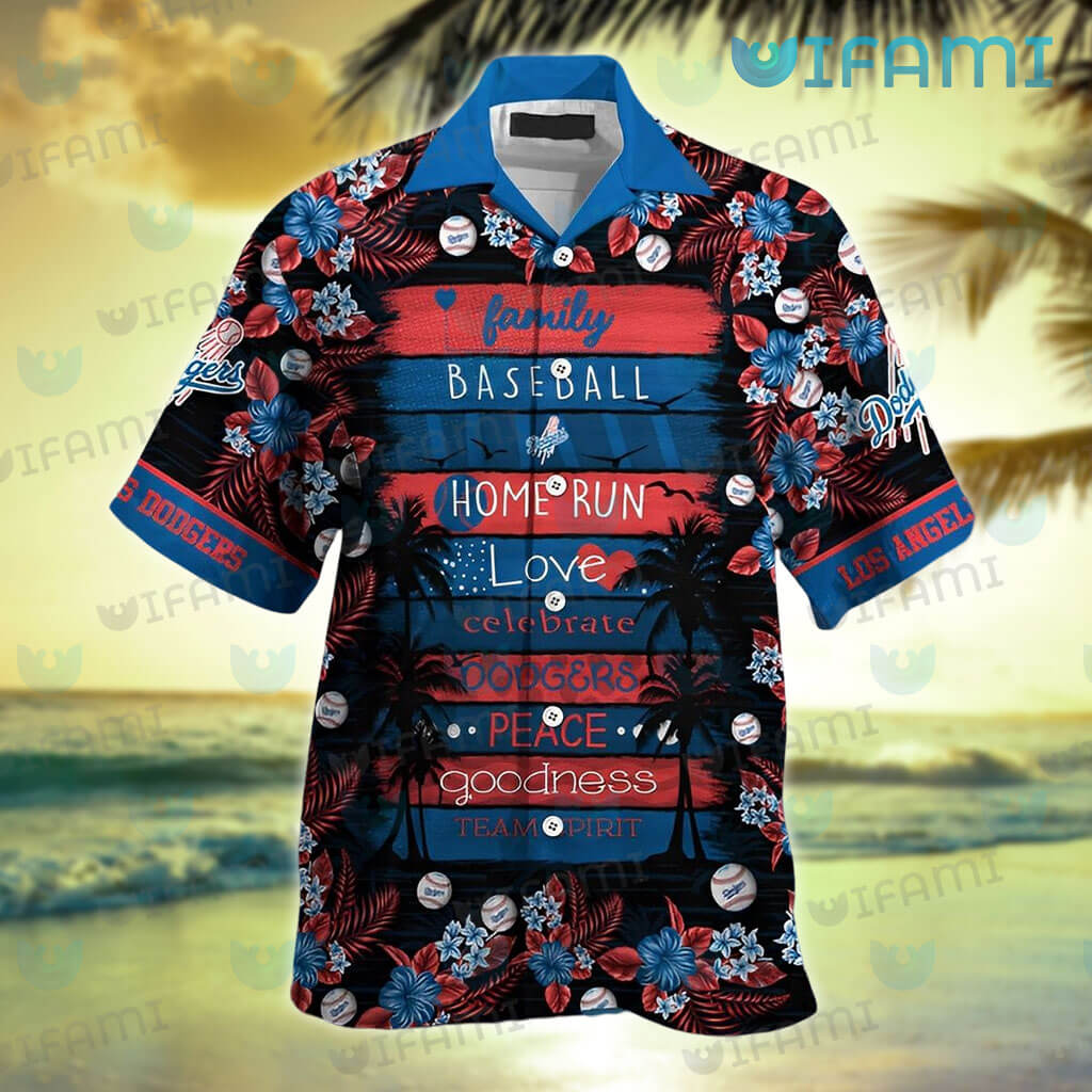 Los Angeles Dodgers Hawaiian Aloha Shirt Hawaiian Shirt And Short Hawaii  Summer Hawaiian Shirt And Short