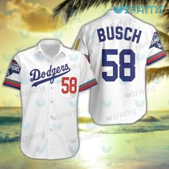 Dodgers Hawaiian Shirt Busch 58 Los Angeles Dodgers Gift