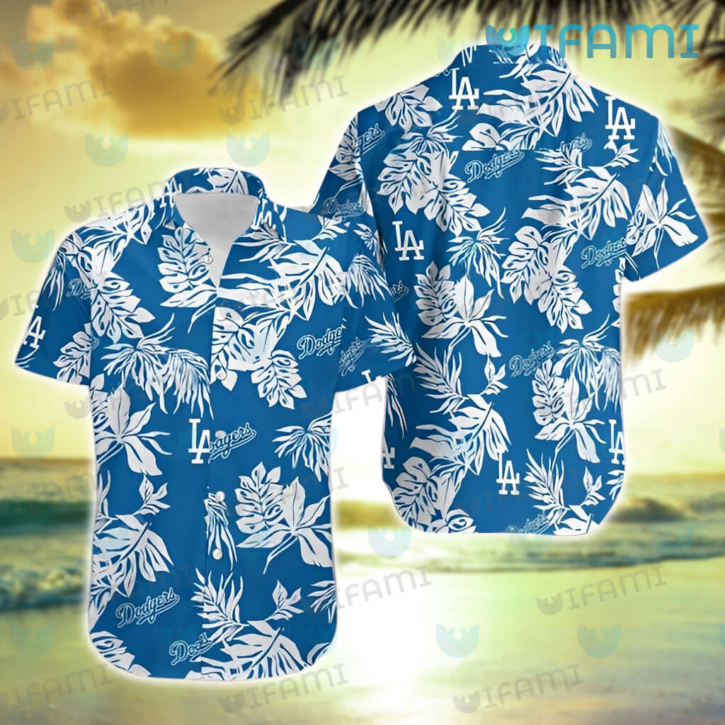 Dodgers Hawaiian Shirt LA Dodgers Hawaiian Shirt - Upfamilie Gifts Store