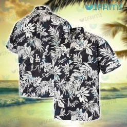 Dodgers Hawaiian Shirt Palm Leaf Pattern Los Angeles Dodgers Gift