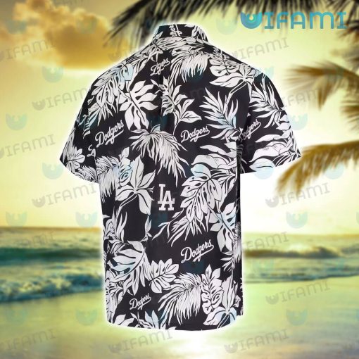 Dodgers Hawaiian Shirt Palm Leaf Pattern Los Angeles Dodgers Gift