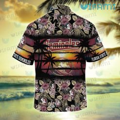 FSU Hawaiian Shirt Came All Day Florida State Seminoles Present Back