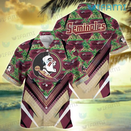 FSU Hawaiian Shirt Kayak Tropical Island FSU Gift