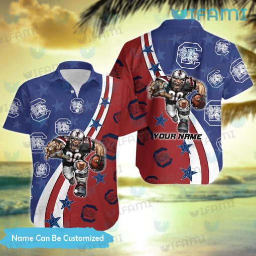 Gamecocks Hawaiian Shirt Big Mascot Gamecocks Gift