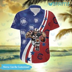 Gamecocks Hawaiian Shirt Big Mascot Gamecocks Present