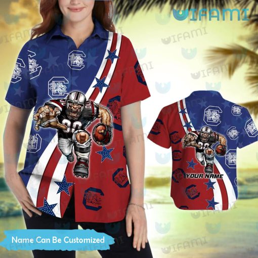 Gamecocks Hawaiian Shirt Big Mascot Gamecocks Gift