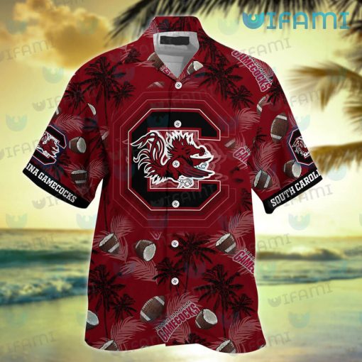 Gamecocks Hawaiian Shirt Coconut Football Gamecocks Gift