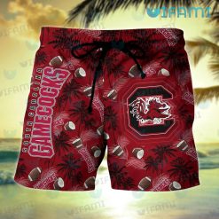 Gamecocks Hawaiian Shirt Coconut Football Gamecocks Short