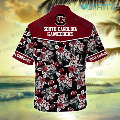 Gamecocks Hawaiian Shirt Football Love Peace Gamecocks Gift