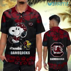 Gamecocks Hawaiian Shirt Snoopy Woodstock Gamecocks Gift