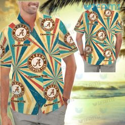 Hawaiian Alabama Shirt Circus Background Alabama Crimson Tide Gift