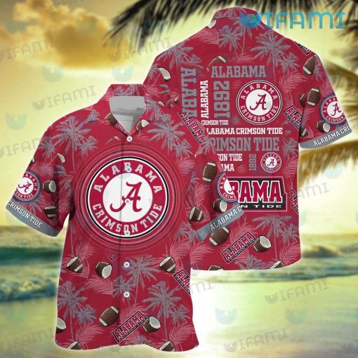 Hawaiian Alabama Shirt Coconut Pattern Alabama Football Gift