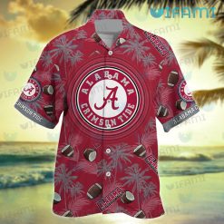 Hawaiian Alabama Shirt Coconut Pattern Alabama Football Present