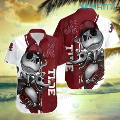 Hawaiian Alabama Shirt Jack Skellington Zero Alabama Crimson Tide Gift