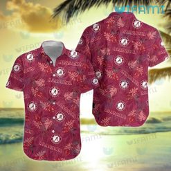Hawaiian Alabama Shirt Tropical Leaves Best Gifts For Alabama Fans
