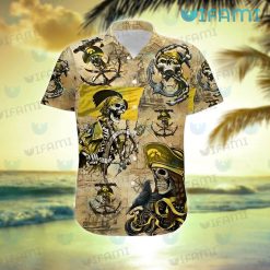 Hawkeyes Hawaiian Shirt Pirate Skeleton Iowa Hawkeyes Gift