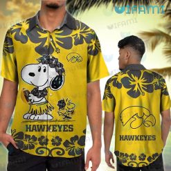 Hawkeyes Hawaiian Shirt Snoopy Woodstock Iowa Hawkeyes Gift