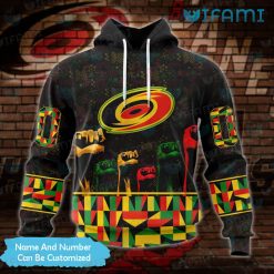 Hurricanes Hoodie 3D Black History Month Custom Carolina Hurricanes Gift