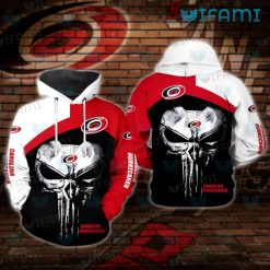 Hurricanes Hoodie 3D Punisher Skull Carolina Hurricanes Gift