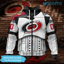 Hurricanes Hoodie 3D Stormtrooper Armor Custom Carolina Hurricanes Zipper