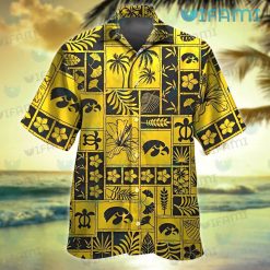 Iowa Hawkeyes Hawaiian Shirt Tropical Summer New Hawkeye Gifts