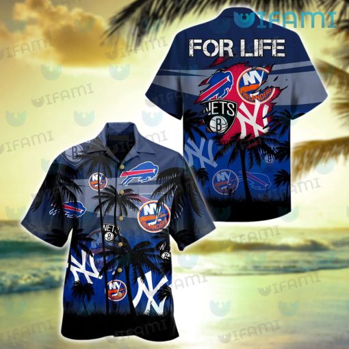 Islanders Hawaiian Shirt Bills Nets Yankees New York Islanders Gift