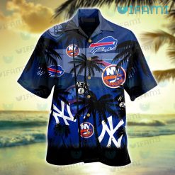 Islanders Hawaiian Shirt Bills Nets Yankees New York Islanders Present