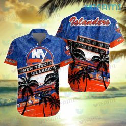 Islanders Hawaiian Shirt Coconut Tree Logo New York Islanders Gift