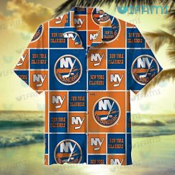 Islanders Hawaiian Shirt Graphic Design Logo New York Islanders Gift